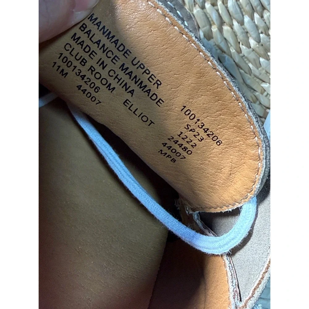 Club Room‎ Elliot Men's Tan Boat Shoes Slip On Comfort Size 11M